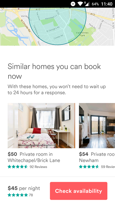app engagement airbnb geolocation