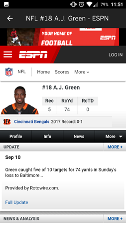 ESPN: Engaging Mobile Users, One Game at a Time