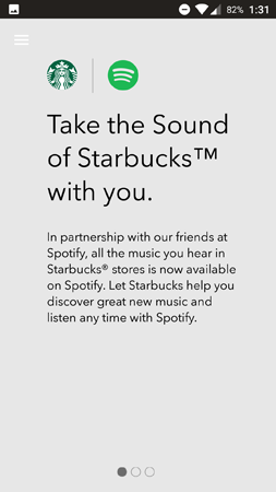 app engagement starbucks spotify partnership